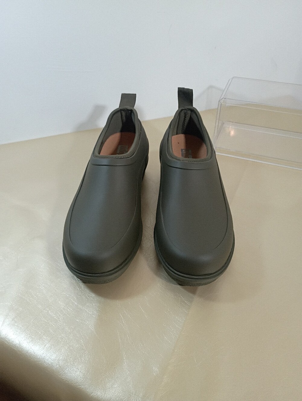 FitFlop Women's SZ 8 WONDERWELLY Rain Boot Deep Green - Picture 8 of 10